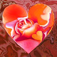 une fleur de bonheur dans mon coeur